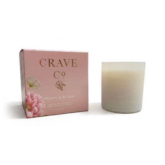 Peony & Blush Boxed Candle