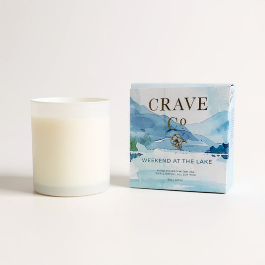 Weekend at the Lake Boxed Candle