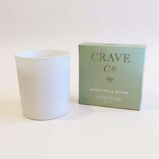 White Tea & Thyme Boxed Candle