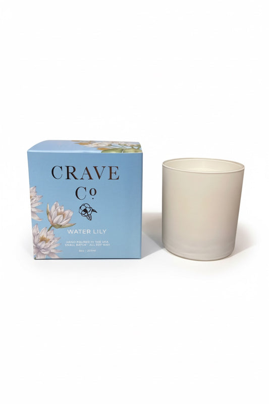 Water Lily Boxed Candle