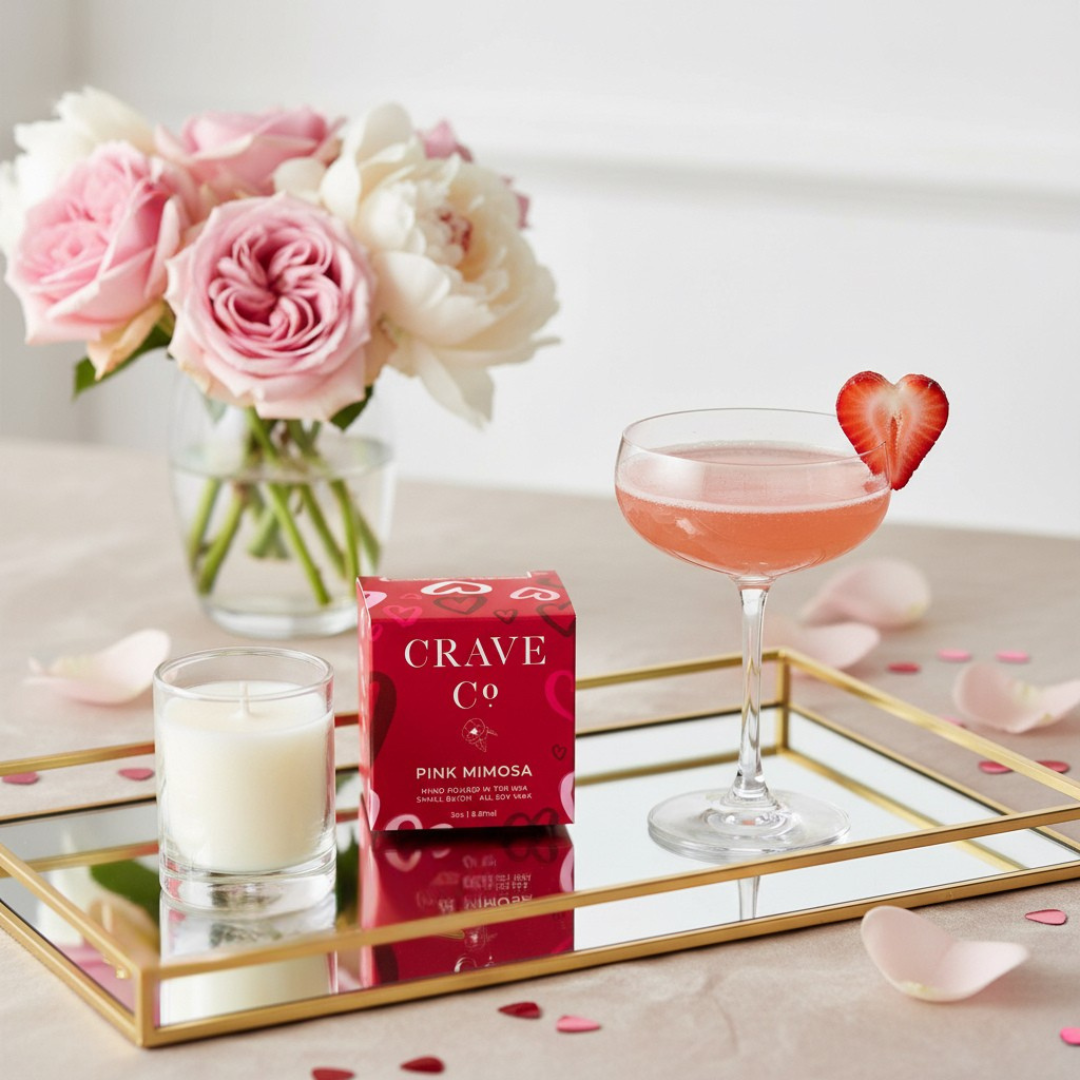 Mini Valentine's Day Box Candles