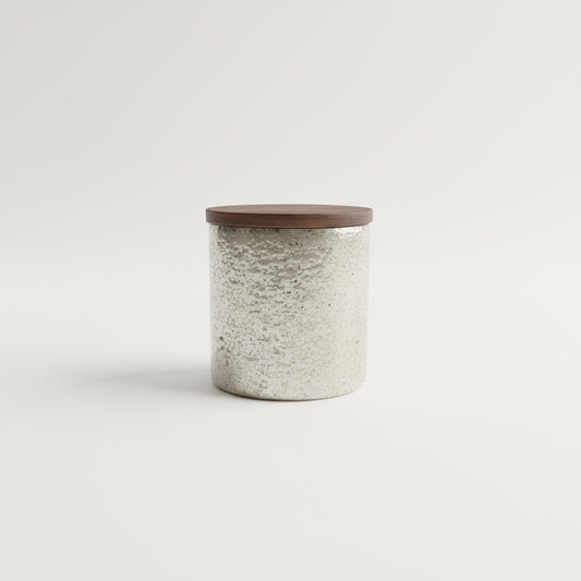 Mercury Glass Candle [24 oz] [Silver]