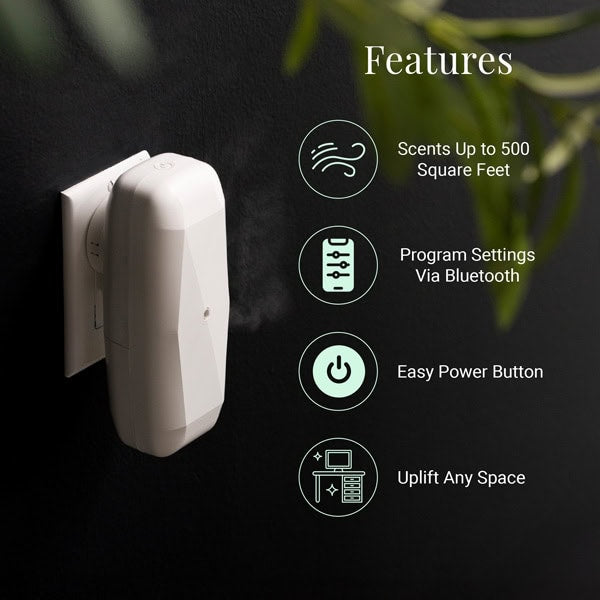The Diamond Wall Plug-in Diffuser [White]