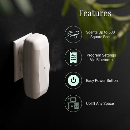 The Diamond Wall Plug-in Diffuser [White]
