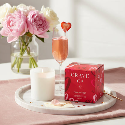 Large Valentines Day Box Candles