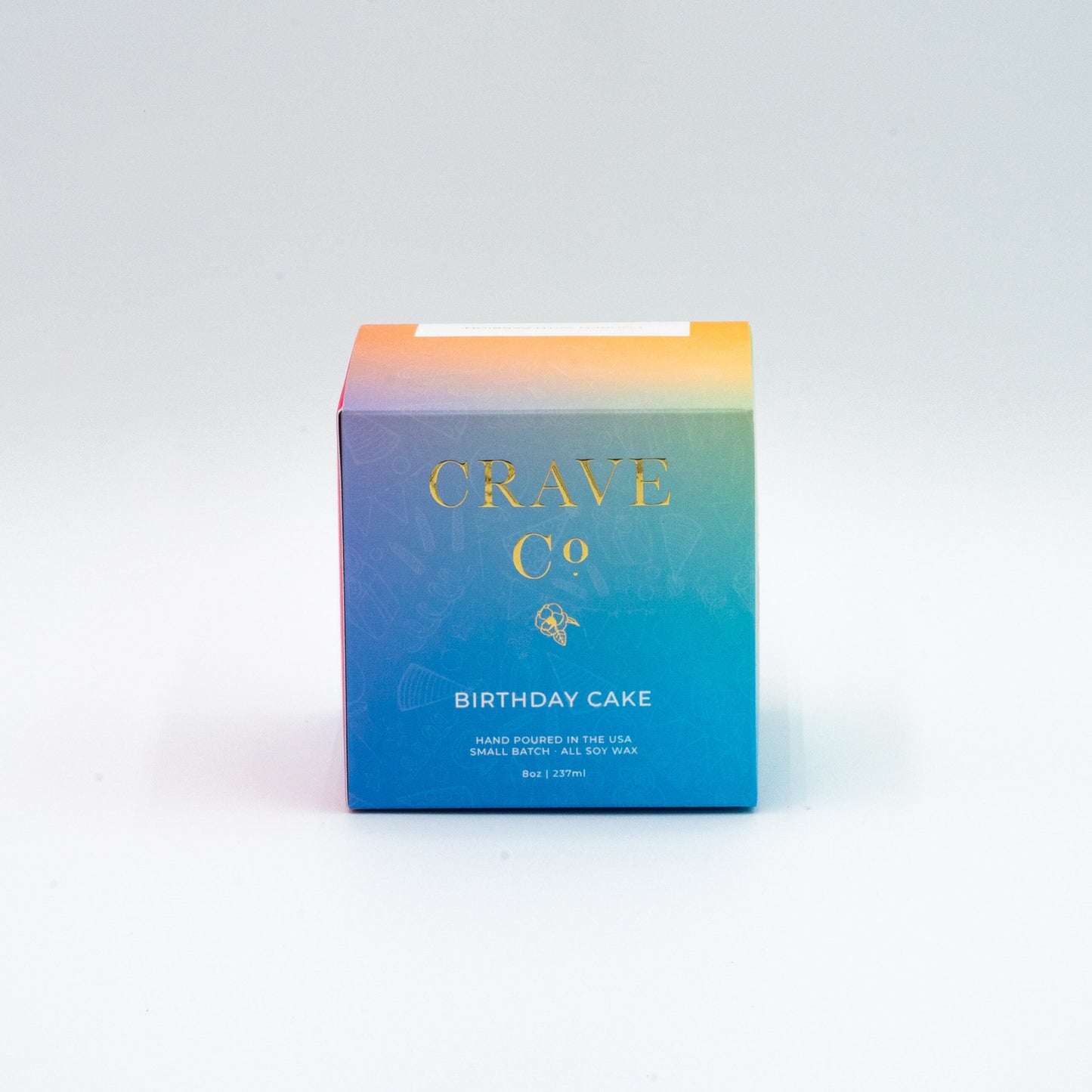 Birthday Cake Boxed Candle