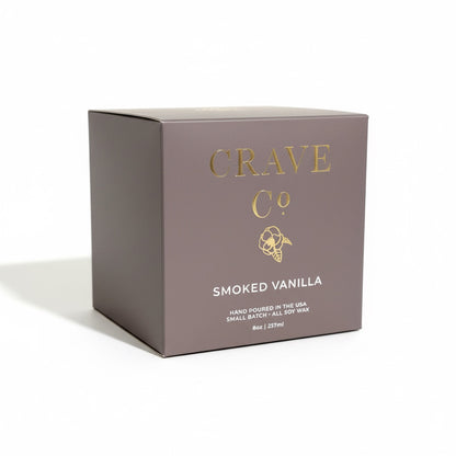 Smoked Vanilla Boxed Candle